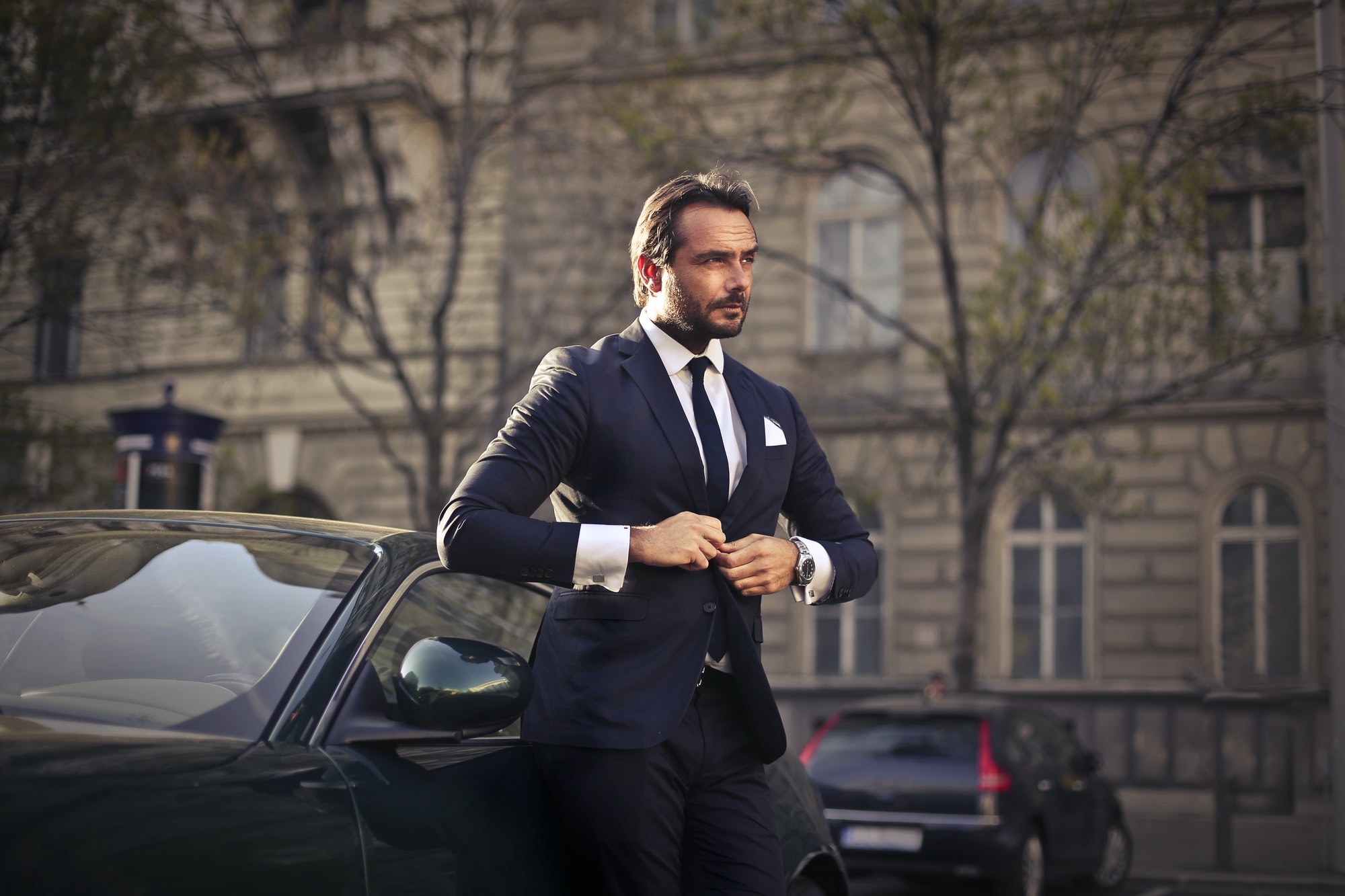 Successful businessman